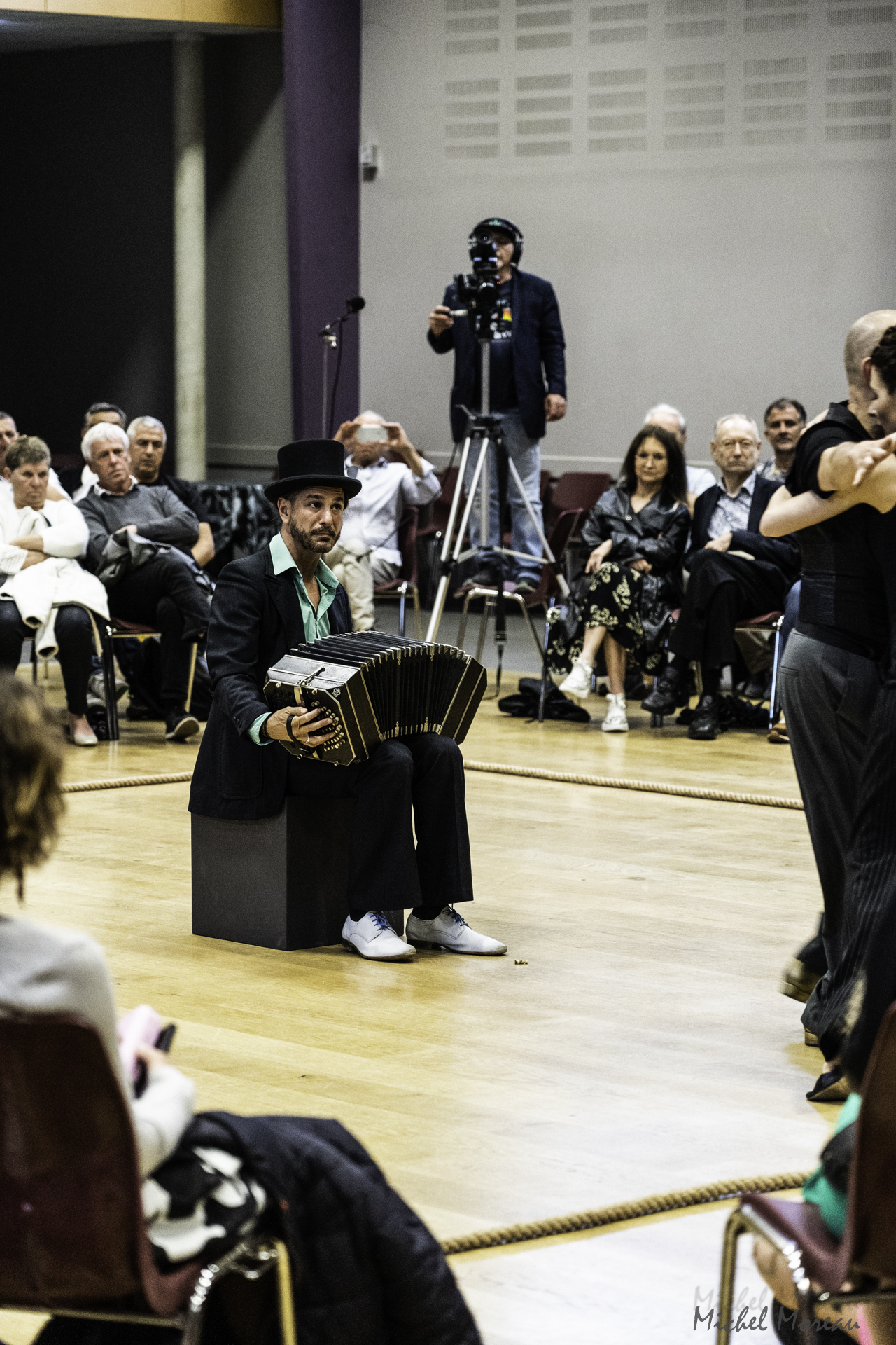 Michel MOREAU au 18ème Festival de Tango Saint Geniez d'Olt